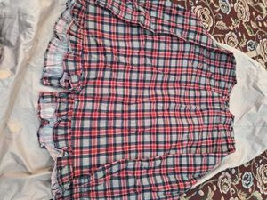 Cozy Flannel Plaid cordset