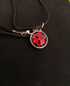 Sasuke Mangekyou Sharingan Chain Or Necklace.