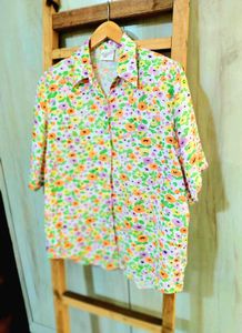 Printed Shirt Size-40