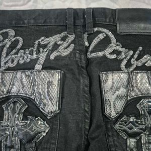 Low Waist Goth / Vintage /Y2K Denim Jeans