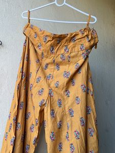NEW Flared Cotton Palazzo