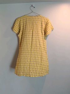 Yellow Print Top &amp; bottom set