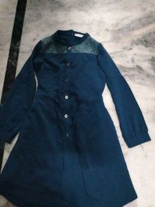 Elegant Navy Blue Dress