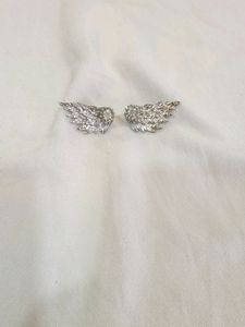 Silver Wings Earrings 🪽