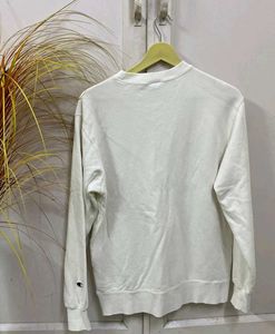 Champion White Crewneck Sweatshirt - Like New