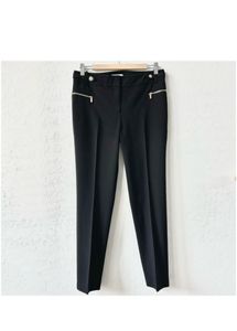 black gold straight trouser