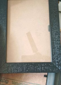 Black Textured Picture Frame (Set Of 8)