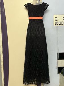 Elegant Black Lace Dress