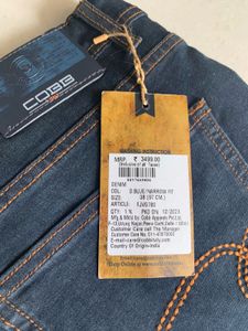 Cobb Blue Denim Jeans