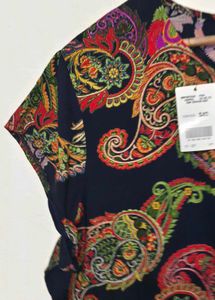 New Paisley Print Dress
