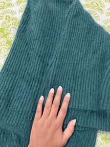 Green Knit Sweater