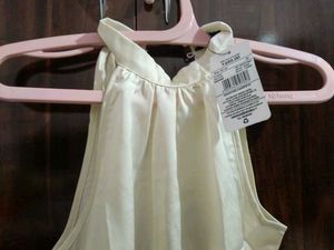 SHEIN Elegant Halter Neck Sleeveless Top