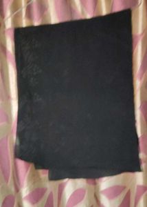 Black Beaded Fabric