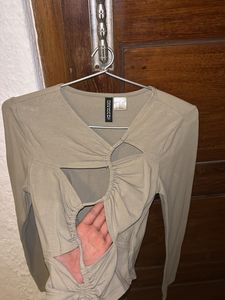 H&amp;M Pretty Party Top