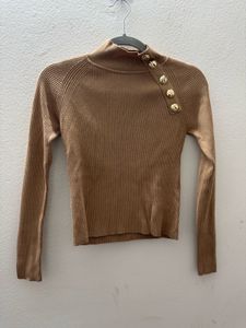 Zara Tan Sweater