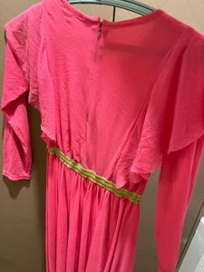 Elegant Pink Party Dress
