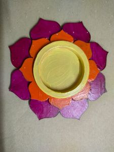 MDF Self Decorated Tea light Holders