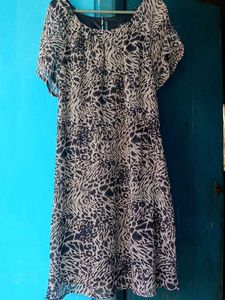 Animal Print Casual Dress