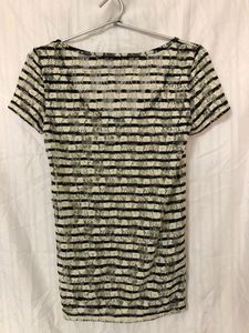 KOOKAI Short Sleeve Lace T Shirt