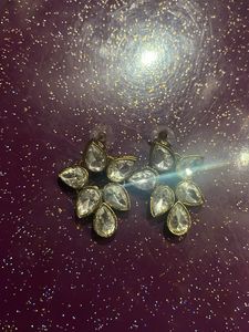 Sparkling Drop Earrings