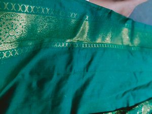 Semisilk Kanjiwaram Silk Sari