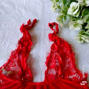 Red Net Bodysuit