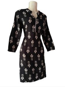 Printed Black Zudio Kurti