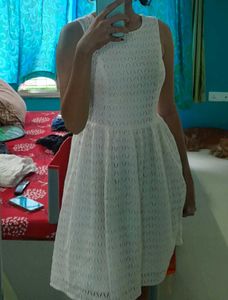 Net Pattern Dress