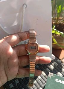 Casio Rose Gold Watch