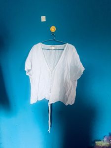 H And M Beautiful Linen V Neck