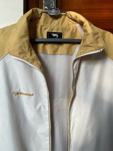 Two-Tone Yellow Windcheater Jacket