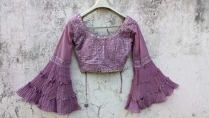 🌸 Mirror Work Lehenga Choli Set 🌸