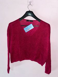 Red Crop Top