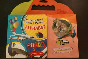 Carry Along Alphabet Book &amp; Puzzle