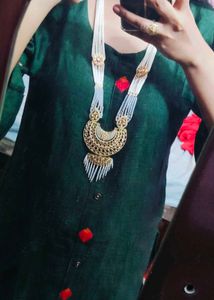 Long Moti Kundan Set