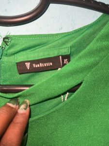 Green Sleeveless Dress