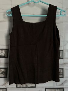 Checkered Midi Skirt