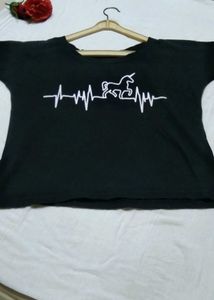 Women  Horse Heartbeat T-shirt