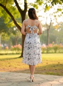 Floral Printed Summer Dress