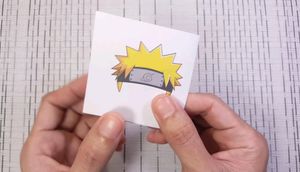 Anime Naruto Shippuden Naruto Figurine Template (Template Only)