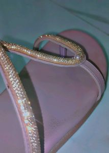 Sparkly Pink Flats