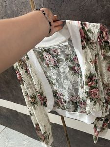 Floral Lace Cropped Shrug