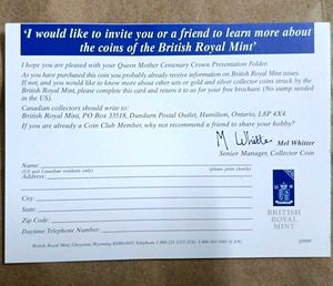 Queen Elizabeth Proof Set