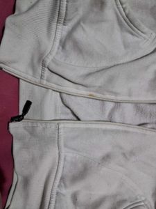 half sleeve white jacket women