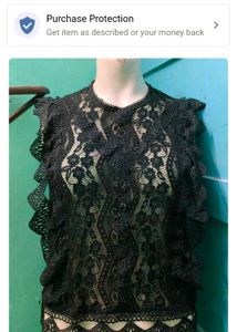 Lace Detail Top