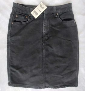 Denim Pencil Skirt