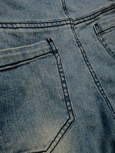 A fabulous blue colored dungaree