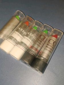 5 Lipstick COMBO OFFER WITH A 15ml FACEWASH FREE