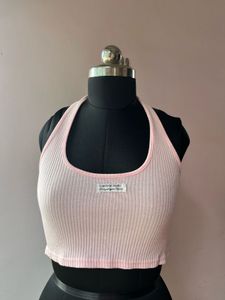 Pink Halter Top