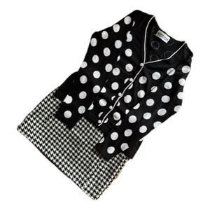 Vintage Polka Dot Cardigan